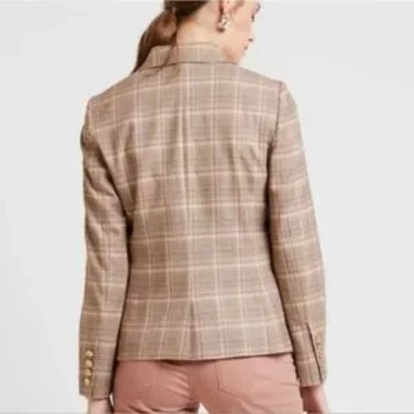 Mos Mosh Beliz Fara Plaid Blazer EU 36/US 6 - Picture 3 of 15